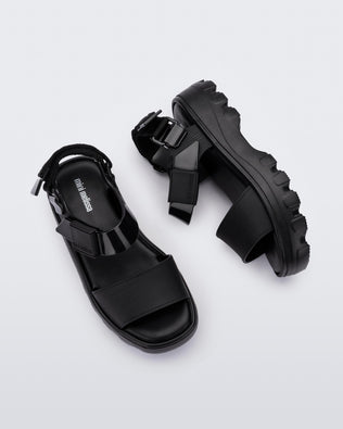 Product element, title Kick Off Sandal in Black
 price $47.40