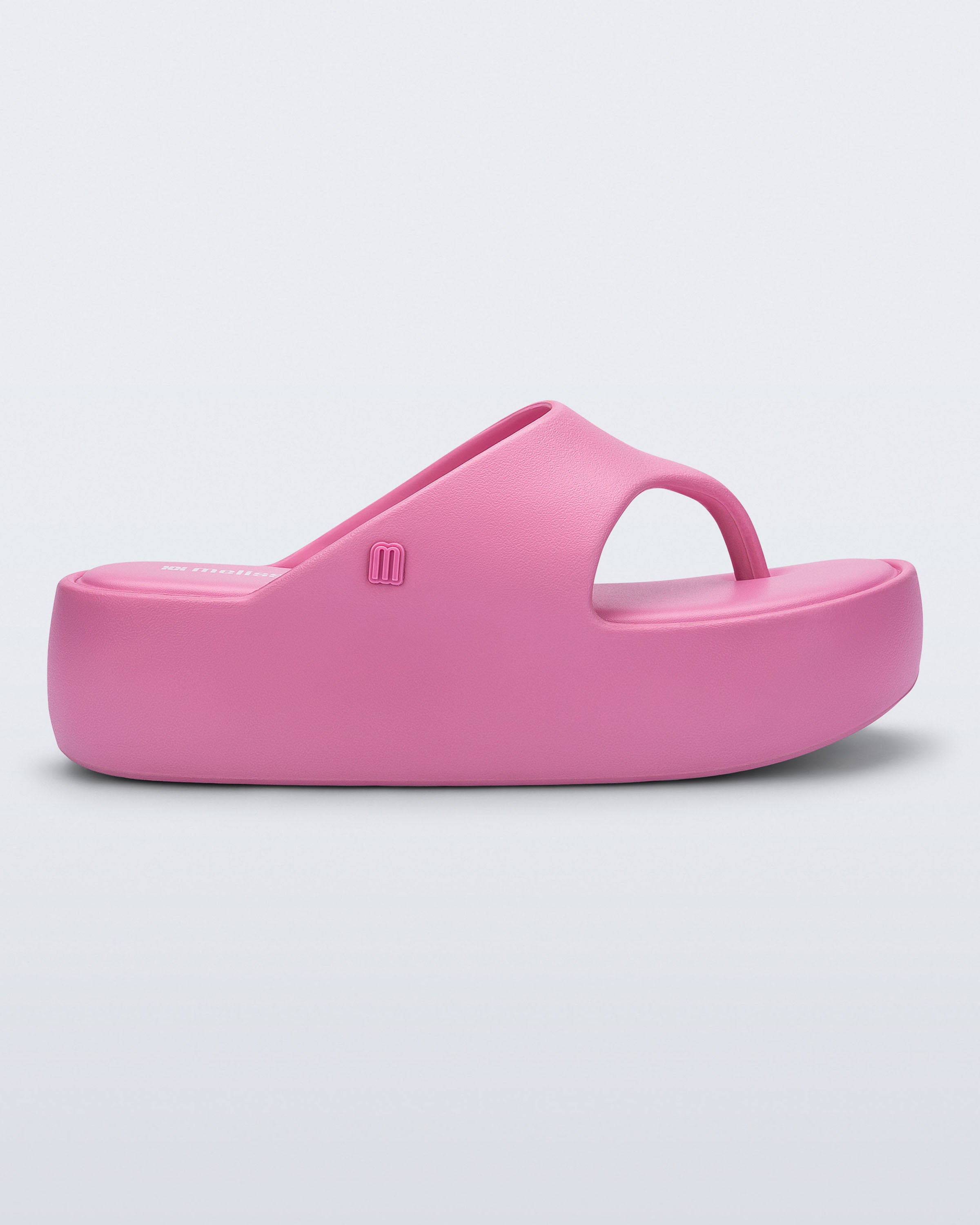 Free Platform Thong Flip Flop in Teal | Melissa Shoes US