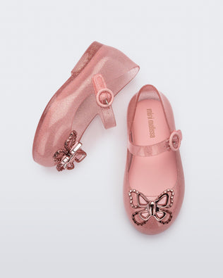 Product element, title Sweet Love Butterfly in Glitter Pink
 price $38.50