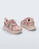 Back and angled view of a pair of pink X Beat kids sneakers