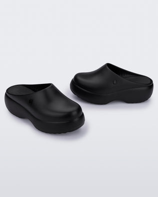 Product element, title Free Clog Platform in Black
 price $65.40