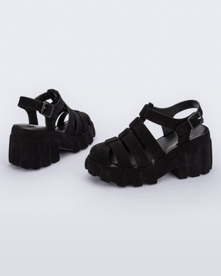 Product element, title Megan Velvet in Black
 price $89.40