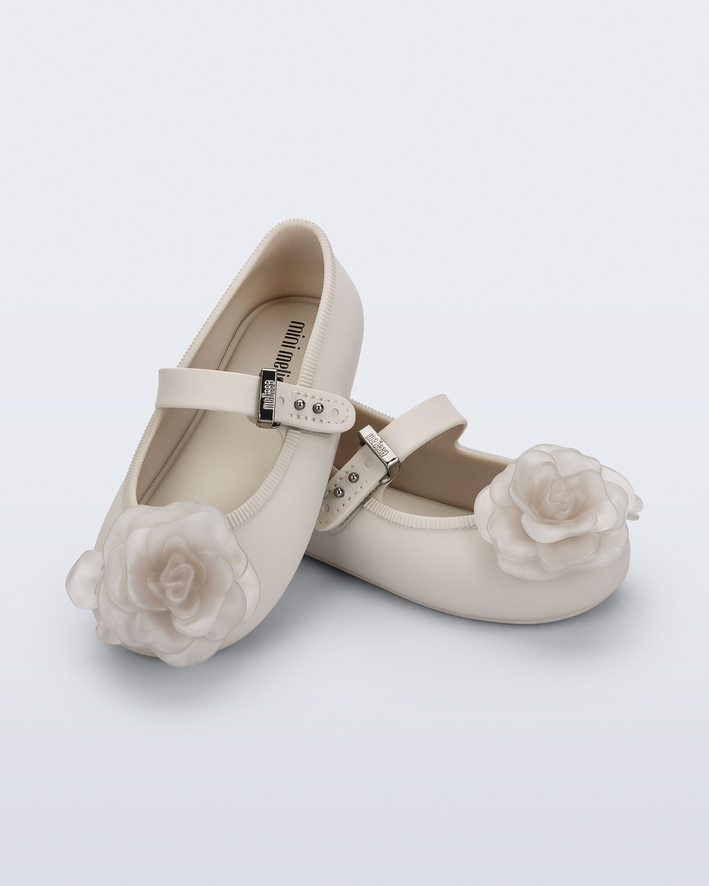 Soft Ballerina Petals Flat in Pink for Babies | Mini Melissa Shoes US