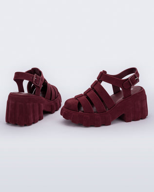 Product element, title Megan Velvet in Red
 price $74.50