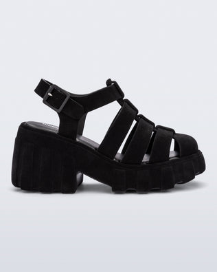 Product element, title Megan Velvet in Black
 price $89.40