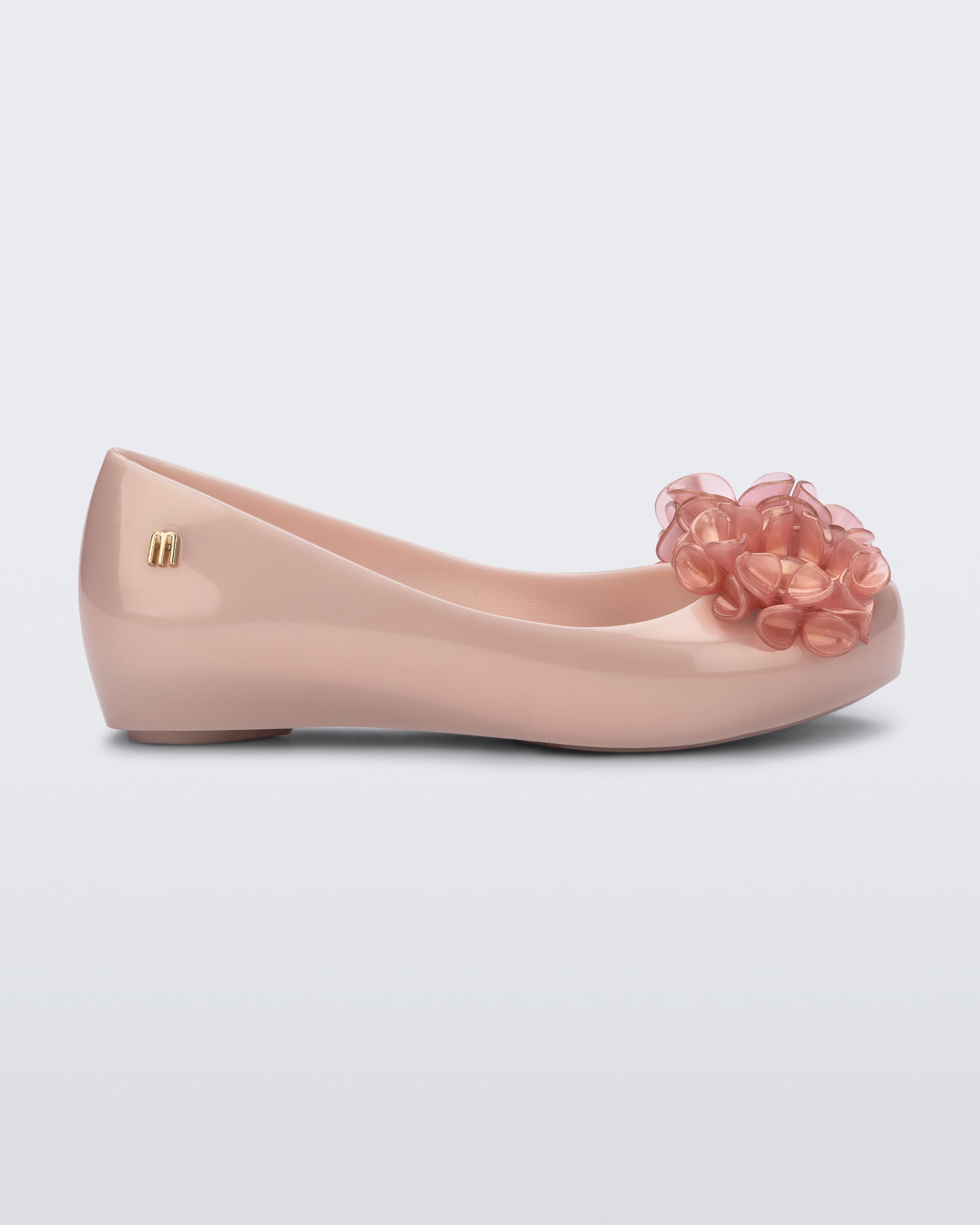 Ultragirl Springtime Flat in Glitter Lilac for Kids | Mini Melissa