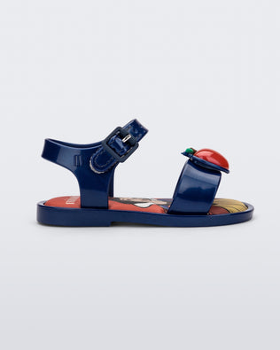 Product element, title Mar Sandal Princess in Metallic Blue
 price $65.00