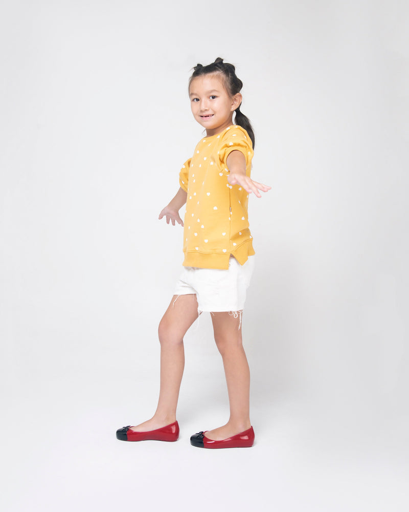 Mini Melissa Sweet Love Cap Toe Red/Black Product Image 2