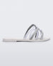 Melissa Shiny Slide White/Silver Product Image 1
