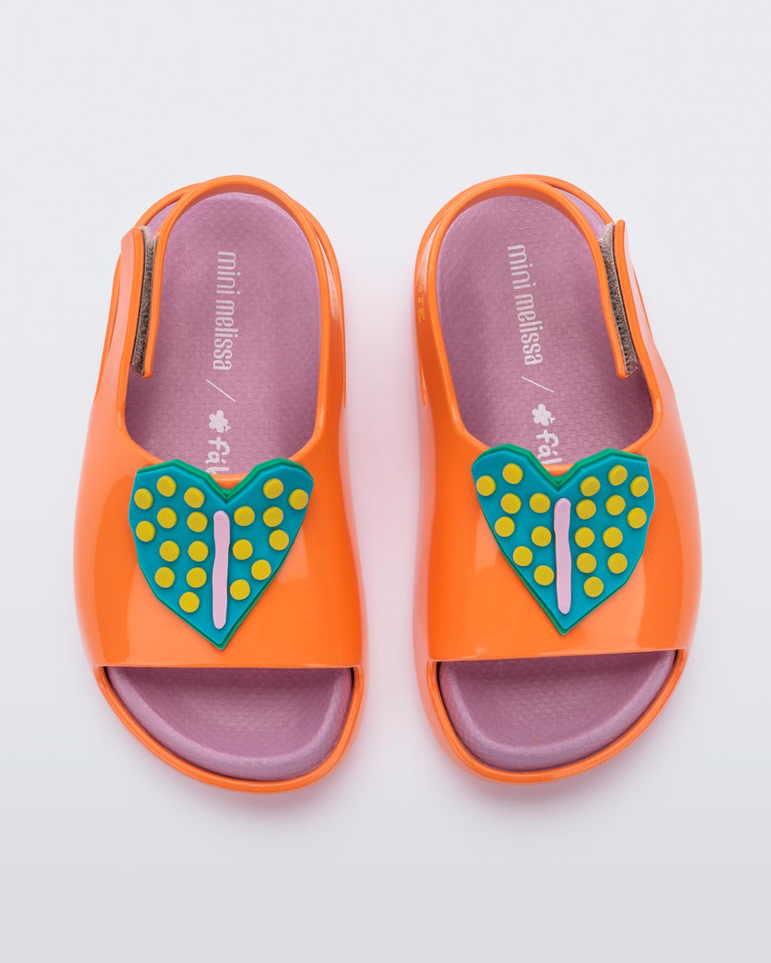 Yellow box sandals with backstrap on sale