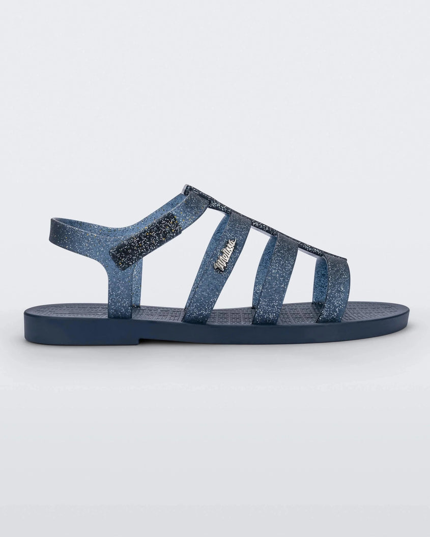 Melissa Sun Rodeo Blue/Blue Glitter Silver Product Image 1