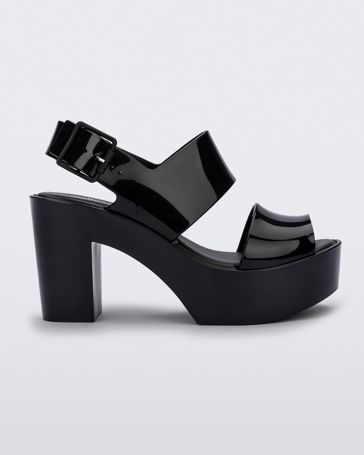Mule Sandal Heel in Black Melissa Shoes
