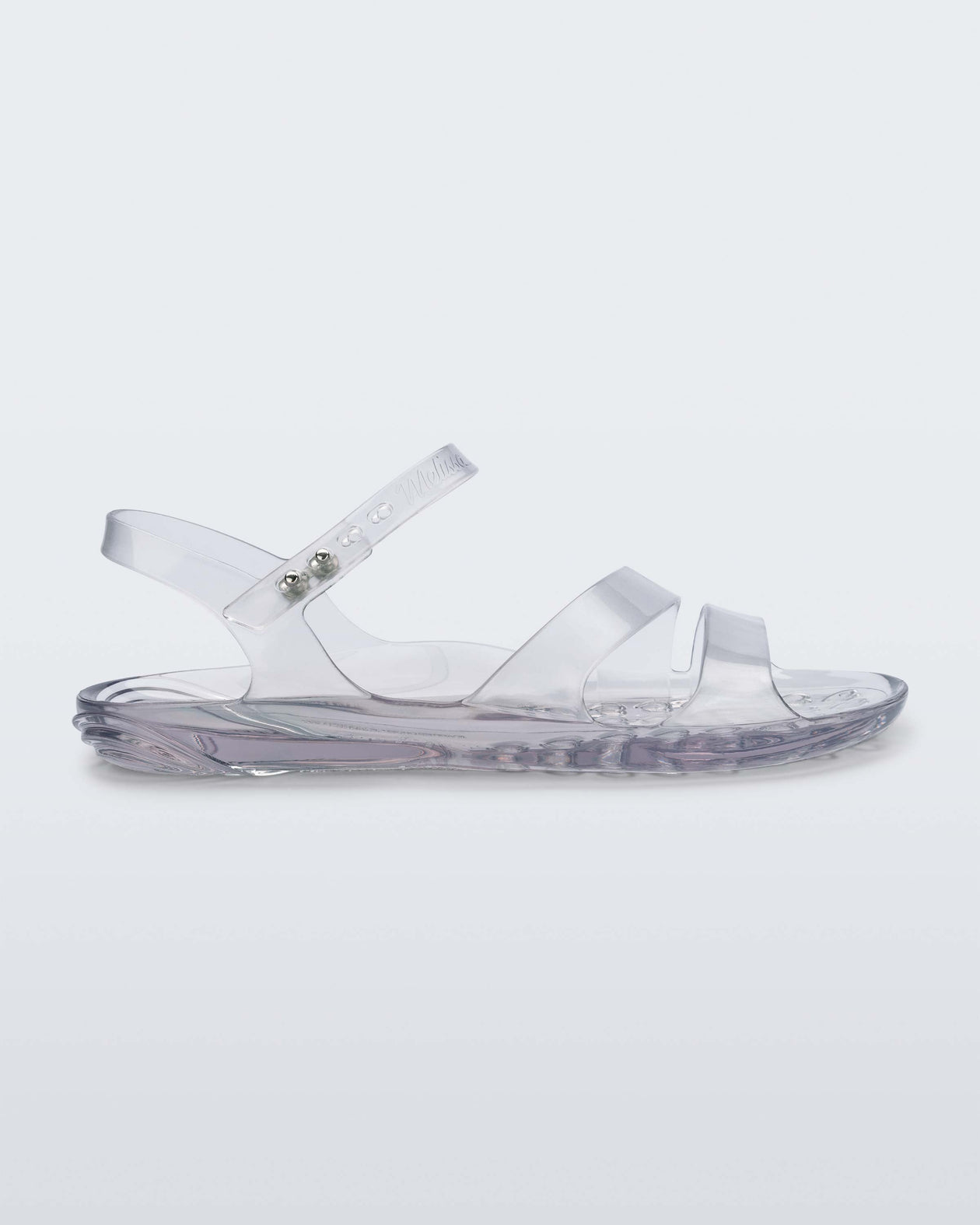 Clear jelly slide sandals best sale