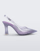 Melissa Slingback Clear Glitter Silver Product Image 1