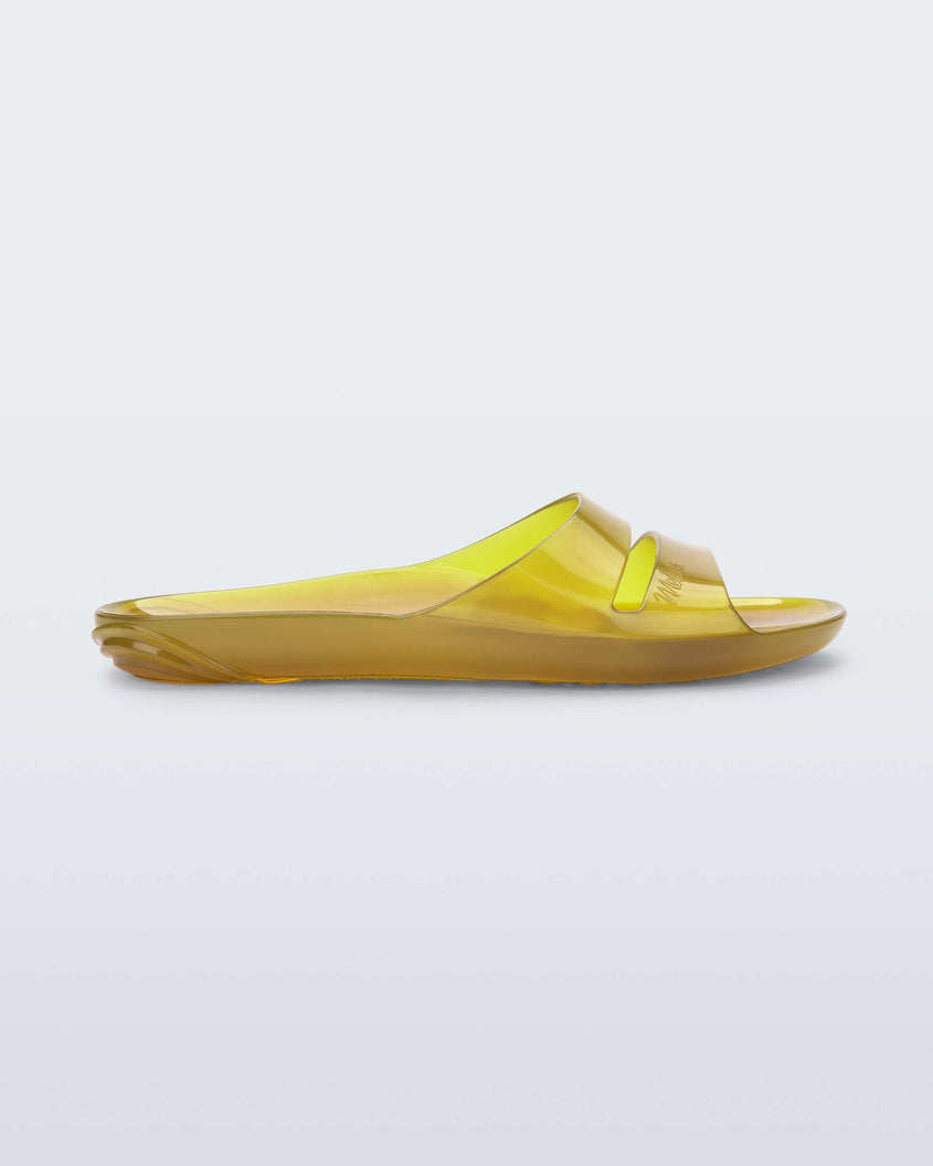 Melissa Real Jelly Slide Clear Yellow Product Image 1