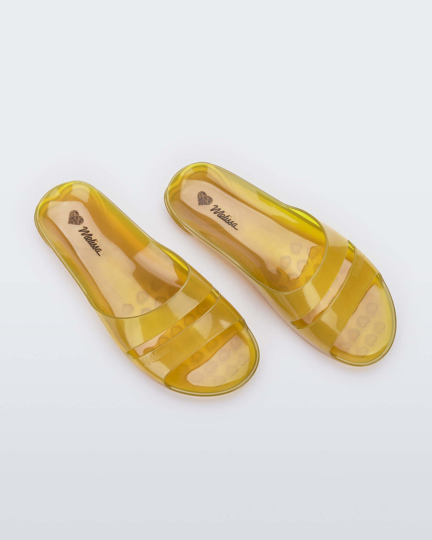 Melissa Real Jelly Slide Clear Yellow Product Image 4