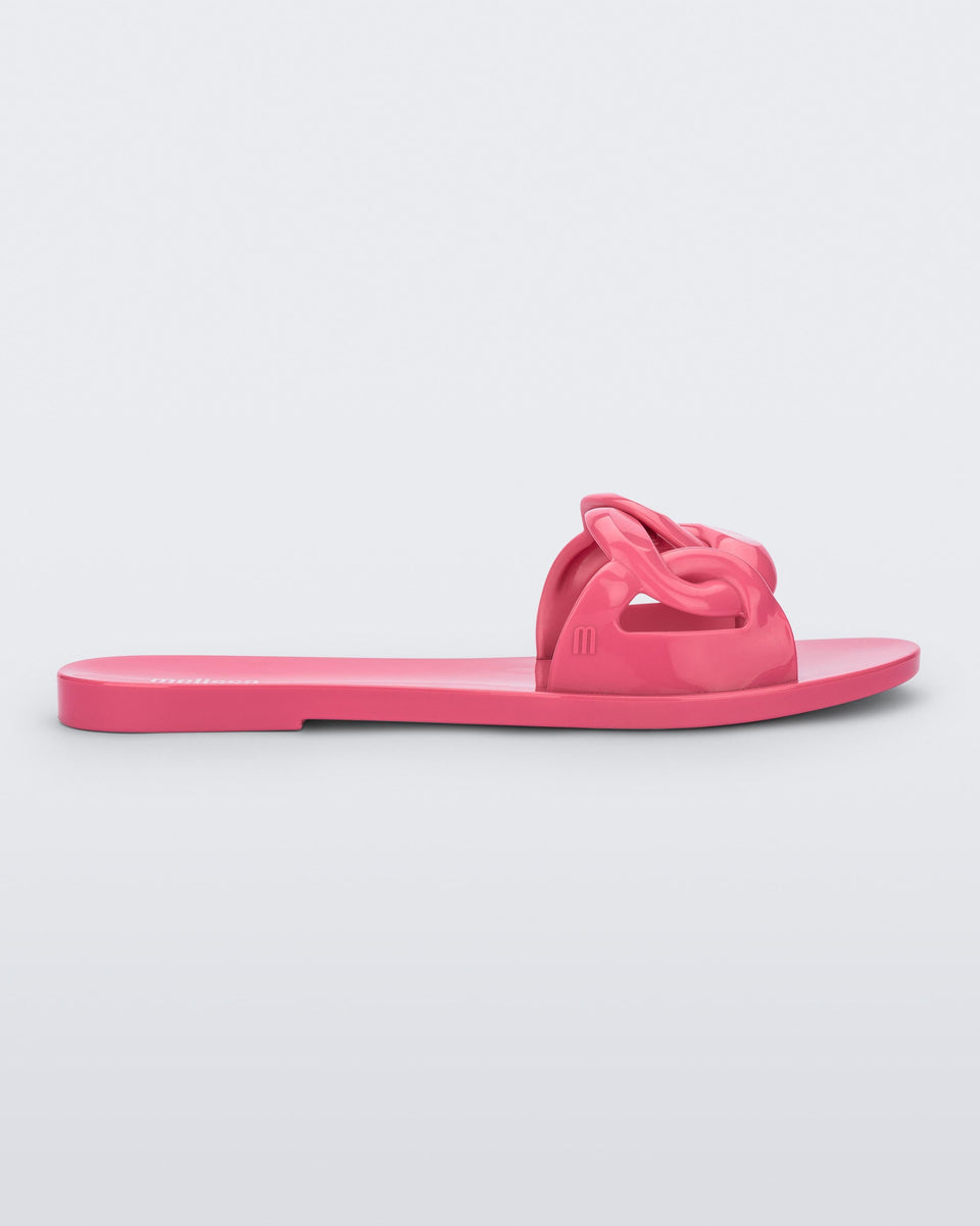 Jelly Chain Slide in Pink – Melissa Shoes