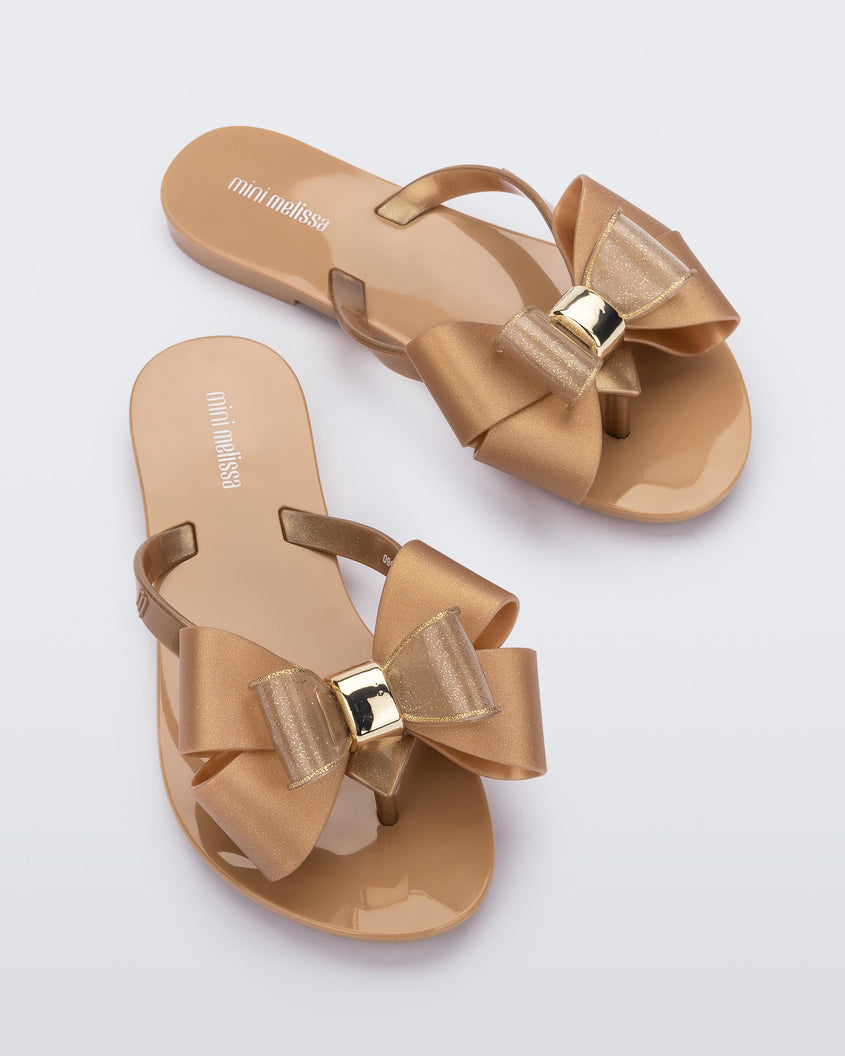 melissa bow flip flops