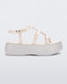 Melissa Caribe High Platform Beige/Beige Product Image 1