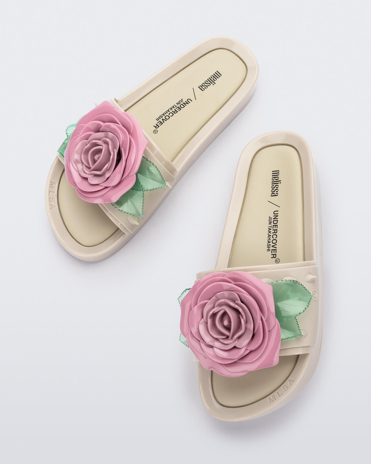 Rosee flower wood clog sandals 2025