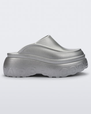 Product element, title Clog in Silver
 price $175.00