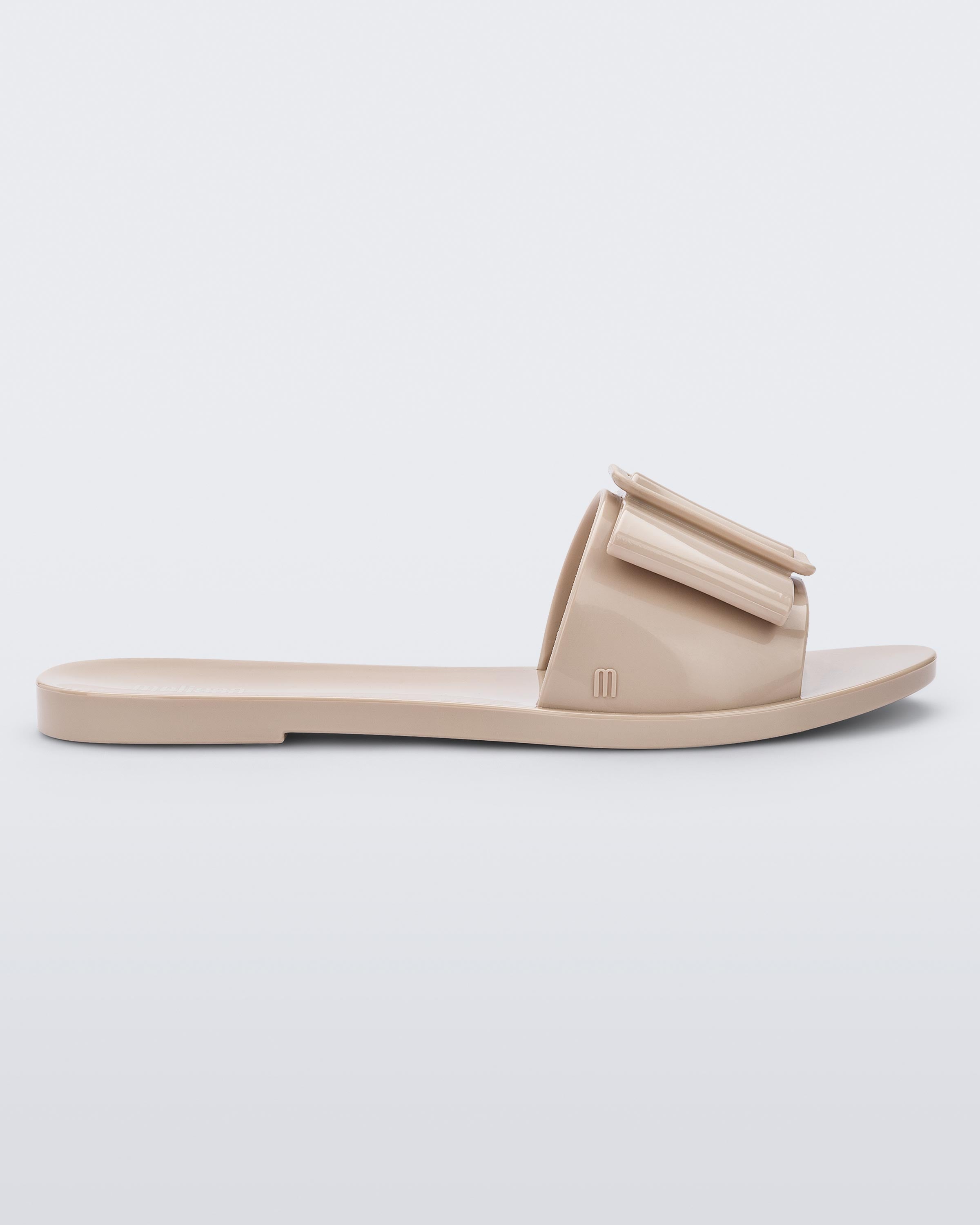 Babe Slide in Biege Melissa Shoes