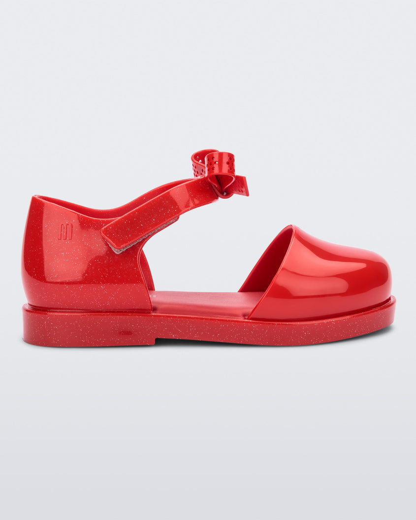 Amy Sandal in Red for Babies Mini Melissa Shoes