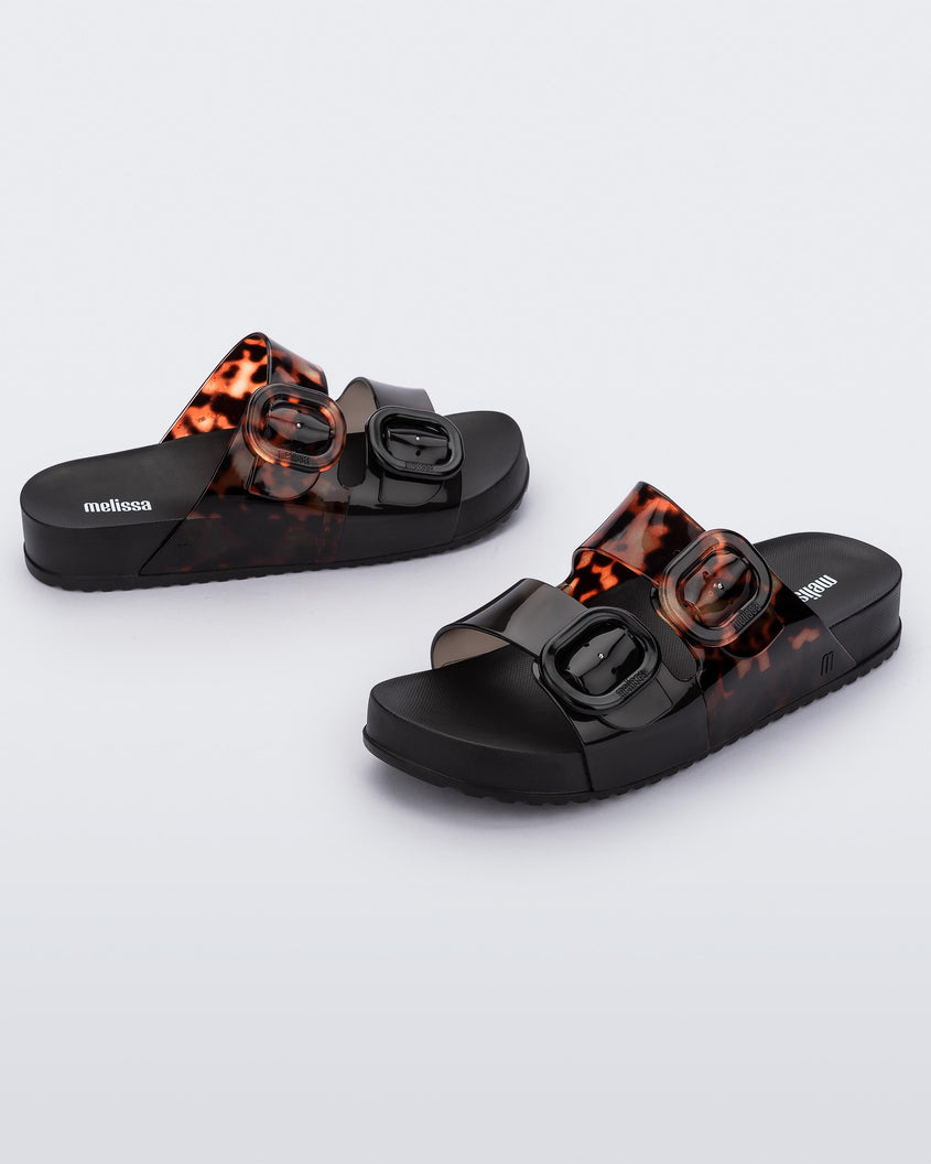 Wide Slide Sandal in Black – Melissa Shoes