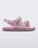 Mini Melissa Wide Sandal Pink Glitter Product Image 1