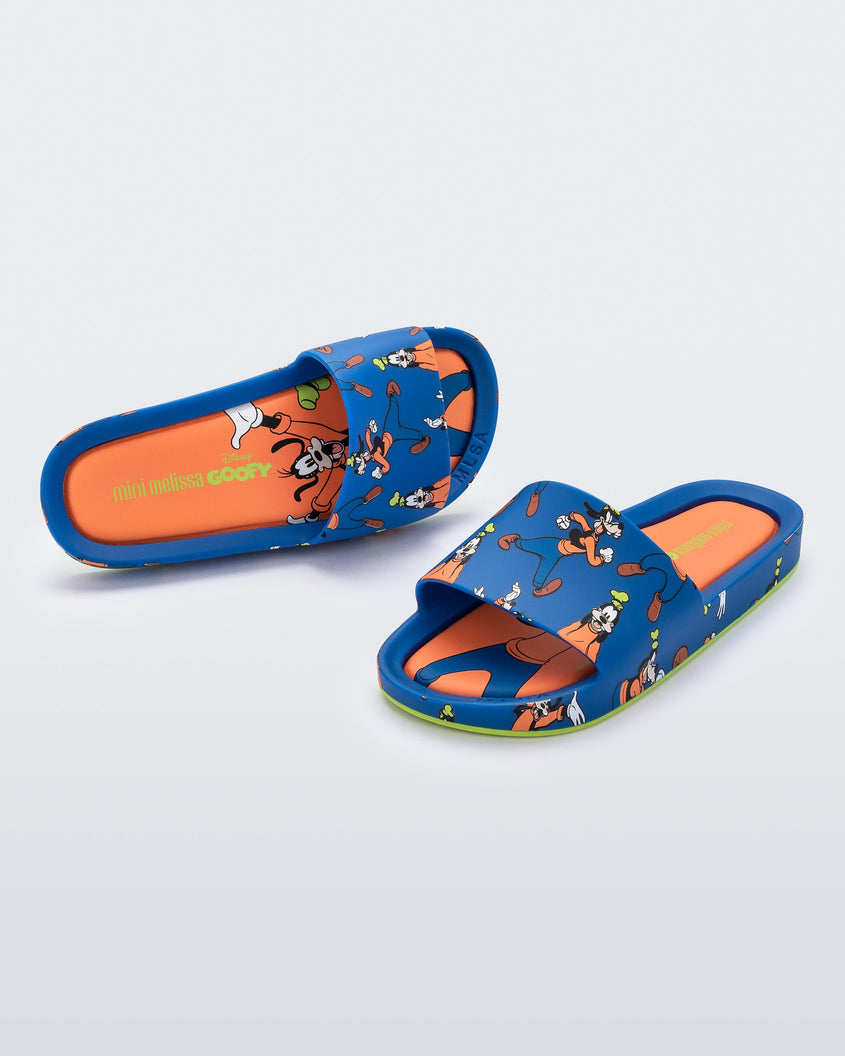 Melissa beach store slide sandal azul