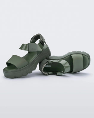 Melissa Kick Off Sandal Green Product Image 3