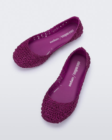 Mini Melissa Campana Pink Glitter Product Image 4