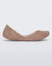 Side view of pink Melissa Campana ballet flat.